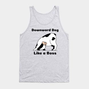 Funny Yoga | Downward Dog Like A Boss Tank Top